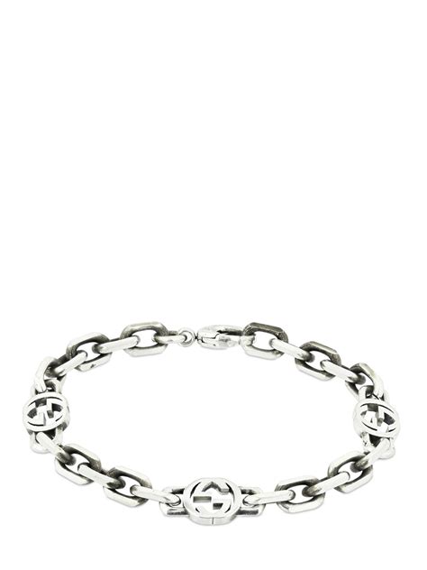 red gucci bracelet|gucci interlocking g chain bracelet.